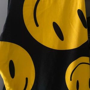 LuLaRoe Tall & Curvy Happy Face Leggings. NWOT